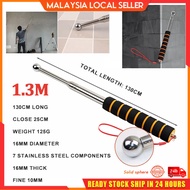 200cm Hollow Tiles Checker Thickened Telescopic Rod Detection Hammer For House Decoration Inspection