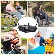 LETTER1 Wheelchair Storage Bag, Durable Dustproof Cart Bag, Portable Sunscreen Solid Portability Wheelchair Hanging Basket