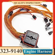 Excavator Wire Harness 323-9140 3239140 for C9 Engine Wiring Harness E336D 330D 336D D6R D7R 814F 97