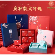 Mooncake festival packing box Mid autumn box 月饼包装盒 4 6 8 粒装月饼手提包装盒 月饼盒