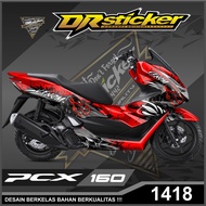 Dekal sticker PCX 160 full body sticker Decal Custom PCX Venom Design full body sticker PCX 160