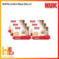 NUK Dry Cotton Baby Wipes (3 OPTIONS)