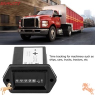 ANHUITYJ Engine Hour Meter, 12-36V Timer Hour Meter Timer, Universal DC Engine Hour Gauge Outboard E