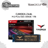 TEAMGROUP T-Force CARDEA Zero Z44L 500GB / 1TB PCIe Gen4x4 with NVMe 1.4 M.2 2280 Gaming Internal SSD | 5 years warranty
