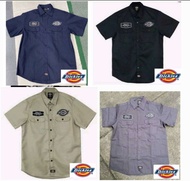 Dickies(ดิกกี้)เสื้อแขนสั้นวินเทจ,ปักโลโก้,มี4สี,มีไซส์ M-3XL,ผ้าเวสปอยท์ใส่ทน