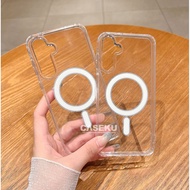 Warehouse_Acc | Magsafe Magnetic wireless Charging Phone Case for Samsung A07 2025 Samsung A05 Samsu