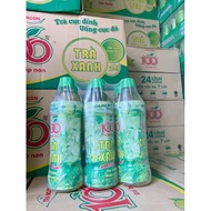 Lot of 6 bottles of tribico natural green tea 500ml
