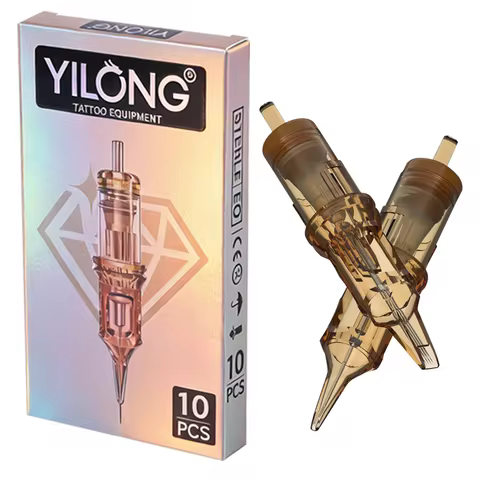 YILONG Tattoo Cartridge Needle Individual Package High Quality Professional Sterile Tattoo Needle fo