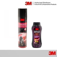 3M ผลิตภัณฑ์เคลือบเงาสีรถ 236 มิลลิลิตร Shield 'N Seal Wax 236Ml. + ผลิตภัณฑ์ทำความสะอาดและเคลือบเงา