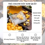 Detox Passion Fruit and Kumquat Tea clears heat, whitens skin, beautifies figure