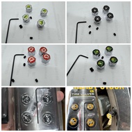 Sport rim air valve cap mooneyes moon eyes daihatsu dsport D sport sakura myvi sirion kancil axia pa