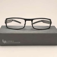 📢 薄鋼工藝 📢[檸檬眼鏡] LR LR006 BLACK 德國製 薄鋼 鏡腳無螺絲 頂級時尚 平民價格 👍🏻