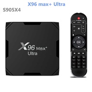X96 max+Ultra Set Top Box S905X4 Android 11 4G/64G 8k Dual Band TV Box