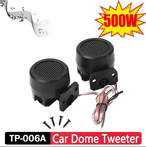 Car Dome Tweeter Speaker 500W 4Ohm 91dB High Frequency Auto Audio Treble Speaker Loudspeaker 12V DC 