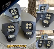 Dinotech  Headlights  v.4  fits Crf300l LED  ติดตั้งง่าย ใช้งานกลางแจ้ง