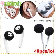 SHOUOUI Earphone Tips Cover Anti Slip Headphones Protective Soft Foam for Airpods Earpods