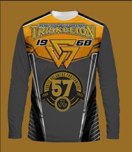 Tau Gamma Phi triskelion Frat long Shirt brotherhood 57 th Anniversary Full Sublimation0013++