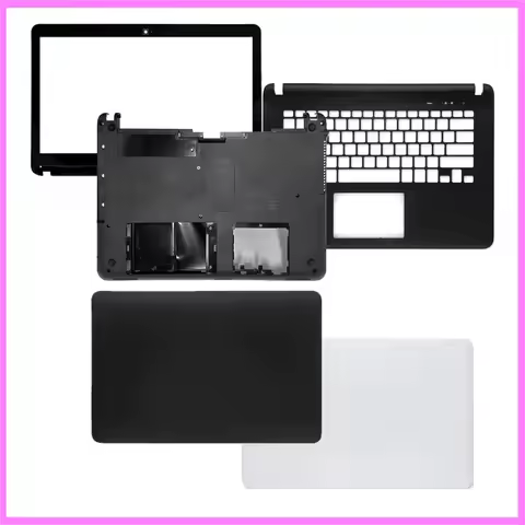 For sony vaio SVF14 SVF141 SVF142 SVF143 SVF144 laptop No-touch LCD BACK COVER/Front Bezel/Palmrest 