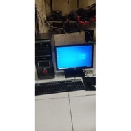 Computer core i5 gen 4. ram 16 gb. ssd 256 gb. 19 in lcd