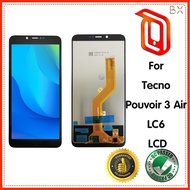 For Tecno Pouvoir 3 Air LC6 LCD Display Touch Screen Digitizer Panel Assembly For Tecno Pouvoir 3 Ai