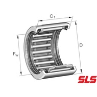 INA HK2516-2RS-L271 Drawn Cup Needle Roller Bearing ,open ends