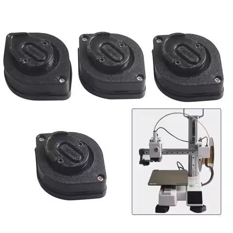 For HULA Anti-Vibration Feet for Bambu Lab P1P P1S P2S for HULA Self-Aligning Feet for Creality K1 K