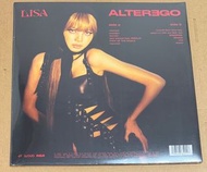 LISA debut solo album Alter Ego vinyl lp 黑膠唱片blackpink alterego BP featuring rockstar, new woman ft.