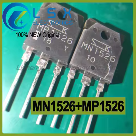 2Pairs (4PCS) MN1526 + MP1526 TO-3P New and Original