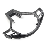 Car Steering Wheel Cover ABS Decorative Trim For Mercedes Benz CLA/ SLK/ E/ C/GLA-CLASS C117 C207 C1