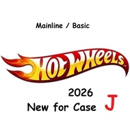 Hot Wheels Basic C4982 Mainline Long Card Assortment Mix J New for Case 2026