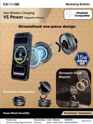 CAPDASE - CAPDASE 無線充電車架 HR00-VSP01│汽車用品、車用配件、穩固手機