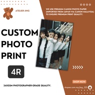 Print Your Own Design | 4R Photo Printing | Custom Photo Card Print | HD Color | Japan Paper