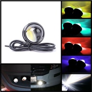 CAR MOTORCYCLE LED EAGLE FISH BULL EYE DRL DAYTIME RUNNING LIGHT FOG LAMP 40MM PROTON PERODUA HONDA 