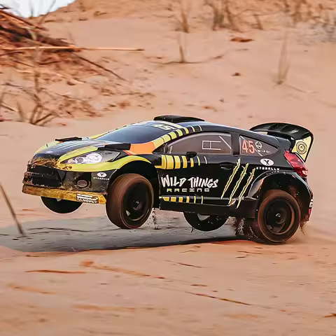 RLAARLO XTS-F10 Brushless RC Rally Racing 1/10 Electric Remote Control Model Rally Car 4WD RTR / ATR