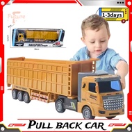 (Malay spot)Multiple ways to play Pull back/inertia vehicle Semi-trailer heavy truck engineering dum