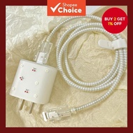 Charger Protector Charger Case Fast Charging Cable Crotector For IP 18/20w Charger Suitable