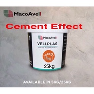 Macoavell Vellplas Matte Marmorino 25kg # Cement Effect #