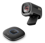 Anker AnkerWork C310 4K Webcam PowerConf S3 Speakerphone with 6 Mics, 12 Megapixel, AI Auto Focus, A
