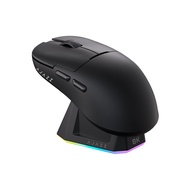 Black Jue aj159apex Gaming Mouse PAW3395 Wireless Three-Mode Lightweight with Charging Base Mouse
