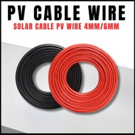 1meter Cable Wire Solar Cable Dc PV cable Wire 4mm 6mm DC Connector-Energy Hardware Solar Panel