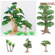 ALISONDZ Simulation Cypress, Plastic Pine Trees Coconut Tree, Children's Toys Mini Vivid Cypress Lan