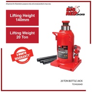 BIGRED Hydraulic Bottle Jack Lifting Stand Emergency Vehicle Tool/Jek Hidraulik Kereta 油压千斤顶 (20/32/50 TON)