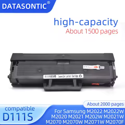 New MLT-D111S Toner Cartridge For Samsung M2022 M2022W M2020 M2021M202W M2021W M2070 M2070W M2071W M