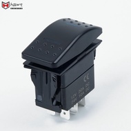 【HAWT】Rocker Switch Accessories Car DPDT Interior ON-OFF-ON Universal 12/24V