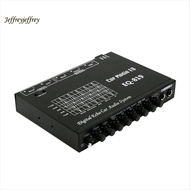EQ-819 Car Equalizer Multifunctional Car Equalizer Multifunctional Car Audio EQ Tuning Crossover Amp