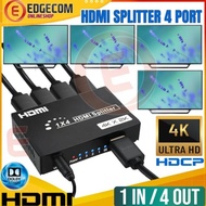 - HDMI Splitter 4 Port 4Kx2K 3D
