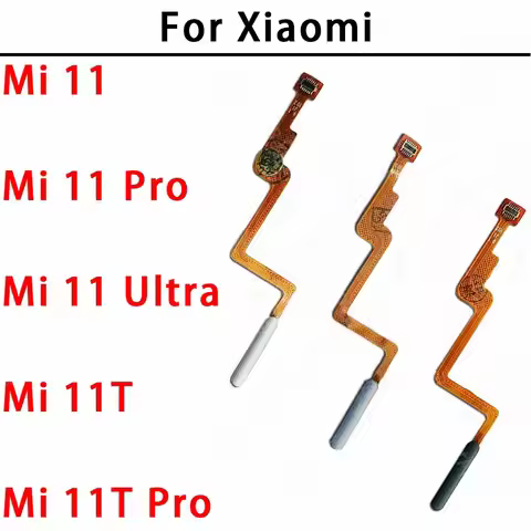 Fingerprint for Xiaomi Mi 11 11T Pro Ultra Mi11 Mi11T Finger Print Sensor Home Button Ribbon Flex Ca