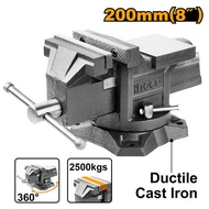 INGCO ปากกาจับชิ้นงานตั้งโต๊ะ 4 นิ้ว รุ่น HBV084 | ปากกาจับชิ้นงานตั้งโต๊ะ 6 นิ้ว รุ่น HBV086 | ปากก