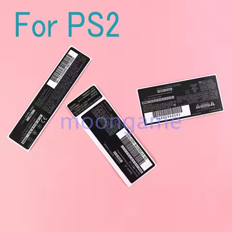 2pcs For PS2 30000 70000 90000 Host Seal Sticker Label for Sony PS2 3W 7W 9W Console Host Seal Repla