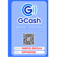 GCASH TRANSACTION NOTEBOOK